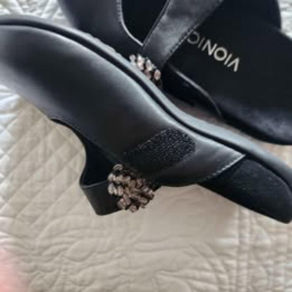 Vionic Mary Jane Mules Ladies Size 8 - Picture 3 of 6